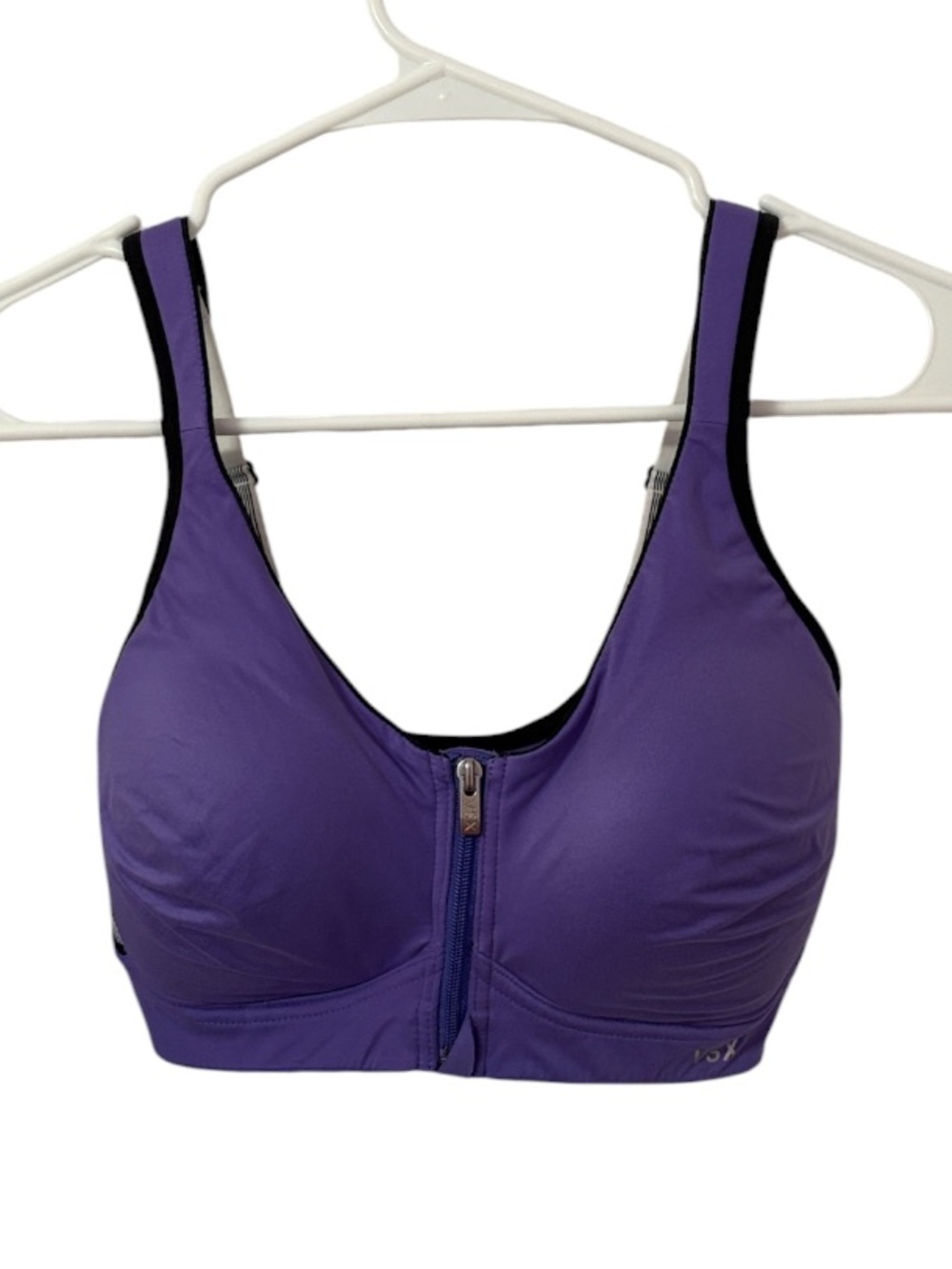 Victoria Secret Purple Front Zip Closure Bra